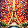 Image 2 : Svyatoslav Shyrochuk - "Eiffel Tower" Limited Edition on Canvas, Numbered and Hand Signed with Certi