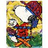 Image 1 : "Tea At Bel Air-3:00" Limited Edition Hand Pulled Original Lithograph by Renowned Charles Schulz Pro
