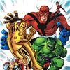 Image 2 : "Avengers #1 1/2" Limited Edition Giclee on Canvas by Bruce Timm and Marvel Comics, Numbered with Ce