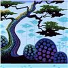 Image 2 : "Lotus by Moonlight" Limited Edition Giclee on Canvas by Larissa Holt, Protege of Acclaimed Artist E