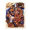 Image 1 : Theo Tobiasse (1927-2012), "La Bas Envers Canaan" Limited Edition Lithograph, Numbered and Hand Sign
