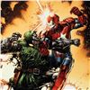 Image 2 : "Siege: The Cabal #1" Limited Edition Giclee on Canvas by David Finch and Marvel Comics. Numbered wi