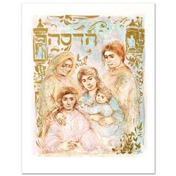 "Hadassah - The Generation" Limited Edition Lithograph by Edna Hibel, Numbered and Hand Signed with 