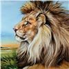 Image 2 : "Guardian Lion" Limited Edition Giclee on Canvas by Martin Katon, Numbered and Hand Signed with Cert