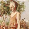 Image 2 : Pino (1939-2010) - "Afternoon Chores" Artist Embellished Limited Edition on Canvas, AP Numbered and 