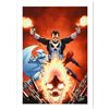 Image 1 : "Shadowland #3" Limited Edition Giclee on Canvas by John Cassaday and Marvel Comics. Numbered and Ha