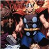 Image 2 : "Thor: Tales of Asgard by Stan Lee and Jack Kirby #1" Limited Edition Giclee on Canvas by Oliver Coi