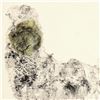 Image 2 : Lebadang (1921-2015), "Abstract I" Hand Water Colored Limited Edition Embossed Lithograph, Numbered 