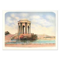 Rolf Rafflewski, "Monument" - Limited Edition Lithograph, Numbered and Hand Signed.