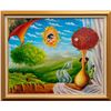 Image 1 : Eugene Poliarush- Original Oil on Canvas "Tear of Happiness"