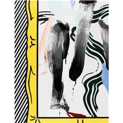 Roy Lichtenstein "Brushstrokes" Lithograph