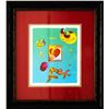 Image 1 : Peter Max- Original Mixed Media "Heart Series 2007 Ver. I #219"