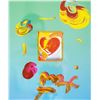 Image 2 : Peter Max- Original Mixed Media "Heart Series 2007 Ver. I #219"
