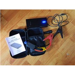 JUMP STARTER - TYPE S - & PORTABLE POWER BANK - WITH CASE