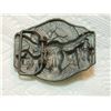 Image 2 : NEW BELT BUCKLE - LONG HORN STEER