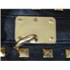 Image 3 : PURSE FROM ESTATE - ?LA  EXPRESS? -  BLACK STUDDED AS-IS - SEE PICTURES