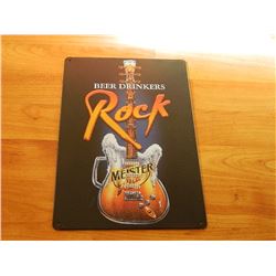 VINTAGE DESIGNED METAL SIGN - MEISTER BREW