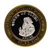 Image 1 : .999 Fine Silver Four Queens Casino Las Vegas $10 Limited Edition Gaming Token