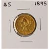 Image 1 : 1895 $5 Liberty Head Half Eagle Gold Coin