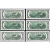 Image 2 : Lot of (6) Mix Date $2 Federal Reserve Notes
