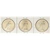 Image 2 : Lot of (3) 1925-S $1 Peace Silver Dollar Coins