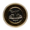 Image 1 : .999 Fine Silver Flamingo Casino Laughlin, NV $10 Limited Edition Gaming Token