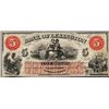 Image 1 : 1861 $5 Bank of Lexington North Carolina Obsolete Note