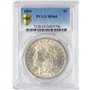 Image 2 : 1894 $1 Morgan Silver Dollar Coin PCGS MS64