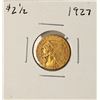 Image 1 : 1927 $2 1/2 Indian Head Quarter Eagle Gold Coin