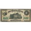 Image 1 : March 4, 1871 $2 Brunswick & Albany Railroad Company Obsolete Note