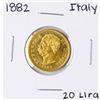 Image 1 : 1882 Italy 20 Lira Gold Coin
