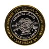 Image 1 : .999 Fine Silver Treasure Island Las Vegas, Nevada $10 Limited Edition Gaming To