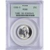 Image 1 : 1936-S Washington Silver Quarter Coin PCGS MS66