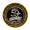 Image 2 : .999 Fine Silver Fremont Casino Las Vegas, Nevada $10 Limited Edition Gaming Tok