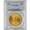 Image 1 : 1924 $20 St. Gaudens Double Eagle Gold Coin PCGS MS63