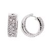 Image 2 : 14KT White Gold 1.19 ctw Diamond Earrings