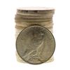 Image 2 : Roll of (20) Brilliant Uncirculated 1923 $1 Peace Silver Dollar Coins