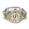 Image 1 : Rolex Ladies Datejust 18KT Yellow Gold & Steel 31mm MOP Diamond Dial Watch