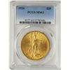Image 1 : 1924 $20 St. Gaudens Double Eagle Gold Coin PCGS MS63