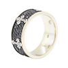 Image 3 : 14KT White Gold 2.62 ctw Black Diamond Ring