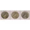Image 2 : Lot of (3) 1934-S $1 Peace Silver Dollar Coins