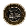 Image 1 : .999 Fine Silver Flamingo Casino Laughlin, NV $10 Limited Edition Gaming Token