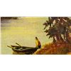 Image 4 : Canadian Oil on Canvas Board Signed RN Long Lake