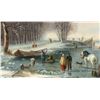Image 4 : Signed Keenig Oil on Board Dutch Landscape 1840