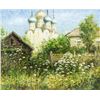 Image 1 : Artist Signed Russian Oil on Canvas Dated 1989