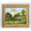Image 2 : Artist Signed Russian Oil on Canvas Dated 1989