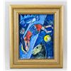 Image 2 : Marc Chagall French Surrealist Oil on Paper