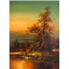 Image 1 : Ludwig Munninger German Oil on Canvas Landscape