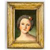 Image 2 : Attr. Edwin Long UK Oil on Board Portrait Unsigned