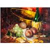 Image 3 : Oil on Canvas Still Life Signed Illegibly